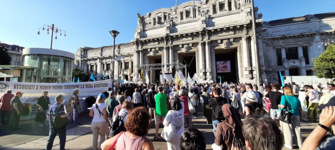 #maipiustragi: una sentita partecipazione a Milano per dire no alla’ndrangheta e alle mafie