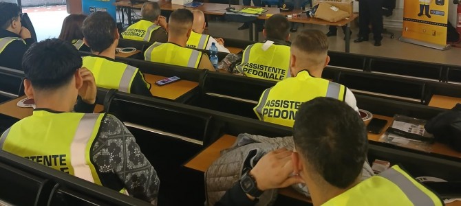 Giornata Europea della Sicurezza Stradale: primo corso di formazione agli Assistenti Pedonali