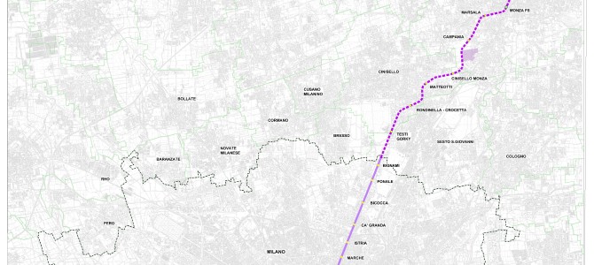 Prolungamento della metro M5 a Monza.