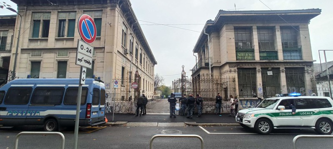 Sgomberate tutte le palazzine Liberty di viale Molise, in corso la messa in sicurezza