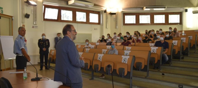 In visita agli allievi della Polizia locale assunti lo scorso 7 luglio