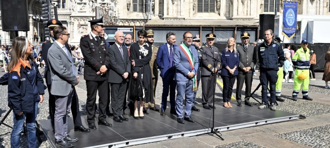 Oggi in Duomo abbiamo festeggiato la Protezione Civile