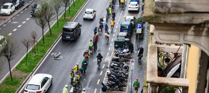 Viale Monza: ringrazio i cittadini che manifestano per ciclabile e sicurezza stradale