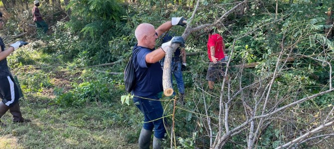 In agosto mille donne e uomini al lavoro ogni giorno per la ripartenza della città. I danni oltre 60 milioni